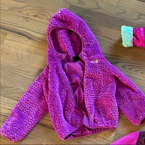 Toddler girl north face coat